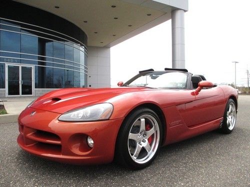 2005 dodge viper srt-10 convertible copperhead edition rare find