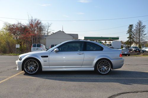 2002 e46 bmw m3 titanium silver color