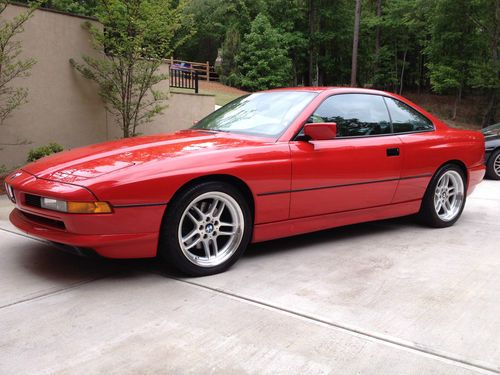 1991 850i 6 speed! 2nd owner! immaculate! orig window sticker! fully documented!