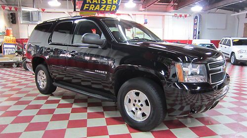 07 tahoe lt 4x4 8 pass blk/blk full pwr rear heat/ac great truck for the $$$