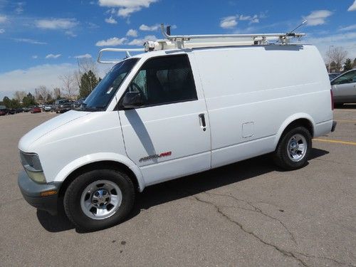 2001 chevrolet astro cargo van awd v6 prev. comcast 1 owner fleet runs great 4.3