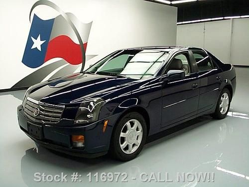 2003 cadillac cts v6 automatic leather cruise ctrl 41k texas direct auto
