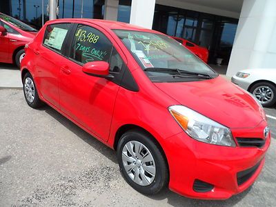 New 2013 toyota yaris le 5 door automatic for just $13,988 five at this price