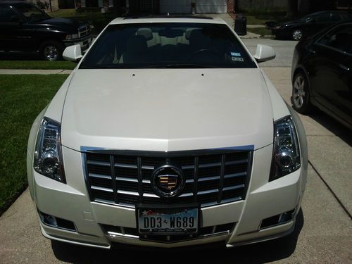 2012 cadillac cts coupe 2dr cpe performance rwd