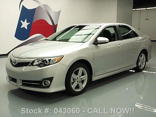 2012 toyota camry se leather nav paddle shifters 15k mi texas direct auto