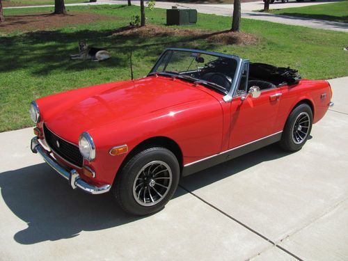 Mg midget convertible 1972