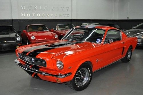 1965 ford mustang fastback 'a code'  w/ gt package