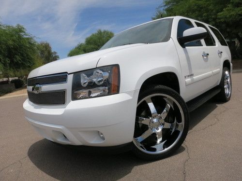 Low 56k miles leather 3rd row seat chrome 24inch whls clean like yukon 08 09 06