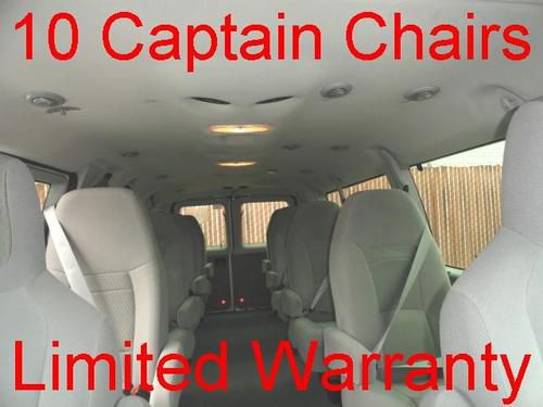 2009 ford e-series van e350 xlt club wagon 10 captain c