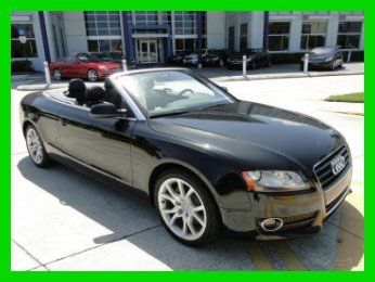 2011 audi a5 convertible, just traded in, go topless, mercedes-benz dealer! l@@k