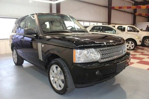 2008 land rover range rover 4wd 4dr hse nav cam roof loaded financing available