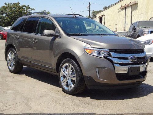 2012 ford edge limited awd salvage repairable rebuilder only 27k miles will not