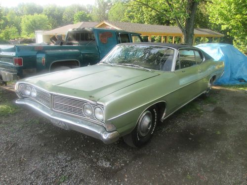 1968 ford galaxie 500 fastback base 6.4l project car