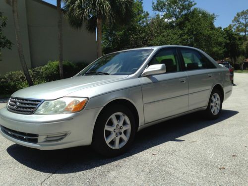 2004 toyota avalon xl 47k miles florida title leather clean one owner car