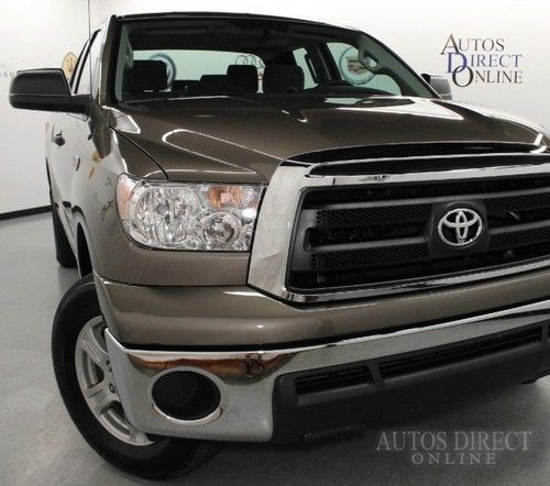 We finance 12 tundra double cab 4wd 1 owner clean carfax factwarranty cd stereo