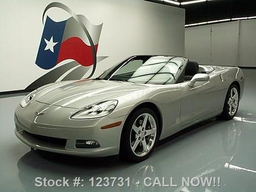 2006 chevy corvette lt3 convertible nav hud ride ctrl!! texas direct auto