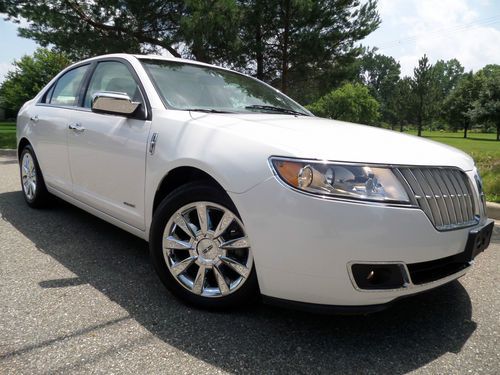 2012 lincoln mkz hybrid/ navigation/ moonroof/ no reserve/ low miles/ leather/