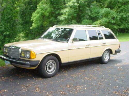 1984 mercedes-benz 300td station wagon 194650 miles 5 cylinder diesel california