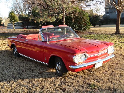 1963 corvair monza convertible -  fresh engine - nr