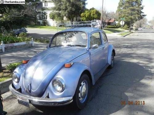 1973 beetle, super beetle, vintage, 73, great shape, volkswagen, vw, ca car,
