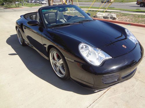 2004 porsche 911 turbo convertible w/ only 36k miles!!! vert clean! like new!!!