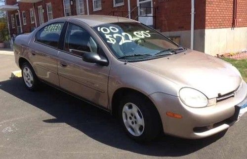 2000 dodge neon 5 speed - good condition