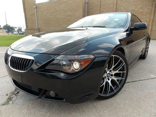2005 bmw 645ci 2dr coupe, loaded, lthr, navigation, cd, xenon, free shipping