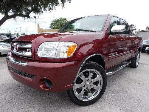 2006 toyota tundra sr5 double crew cab pickup 4 dr, low miles, free shipping
