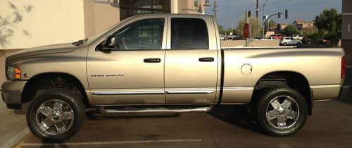 2005 dodge ram 2500 4x4 laramie pkg cummins turbo diesel with 5th wheel hitch