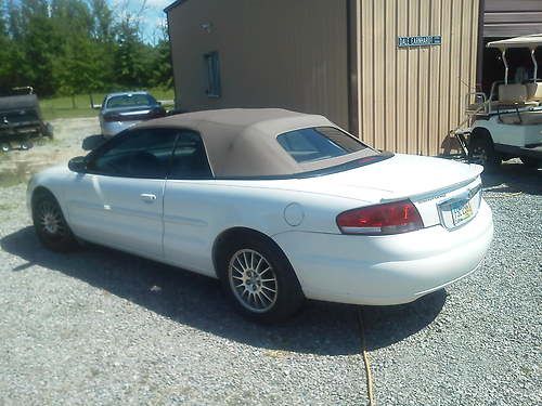 2003 chrysler sebring lxi convertible 2-door 2.7l