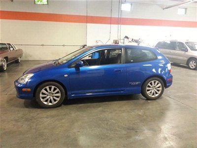 Civic si just like you dream cool blue and ready to rock