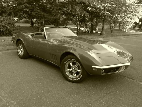 1968 chevrolet corvette convertible w/hardtop - 427/435 big block virginia car
