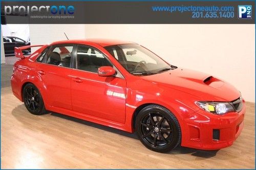 Sti 8k miles red one owner clean carfax
