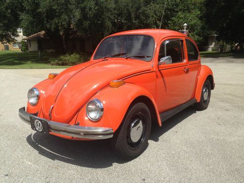 1973 volkswagen super beetle base 1.6l