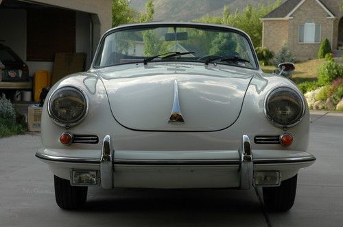 1963 porsche 356b 1600 super 90 reutter cabriolet