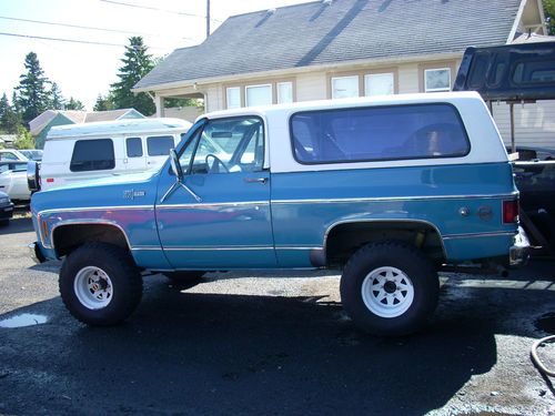 1973 chevy k5 blazer - fully convertible - lots of original details