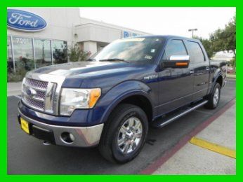 2010 ford f-150 lariat 4x4 leather nav sunroof back up camera sync bluetooth