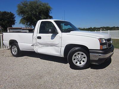 2006 chevy silverado 1-owner "rebuildable salvage" runs great! drive it home!