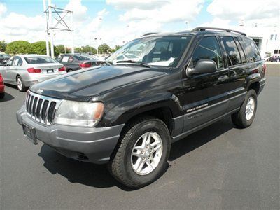 2003 jeep grand cherokee 4wd black/black good tires/runs well!!  **export ok *fl