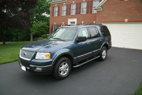 Buy Used 2004 Ford Expedition Xlt Sport Blue Exterior Grey