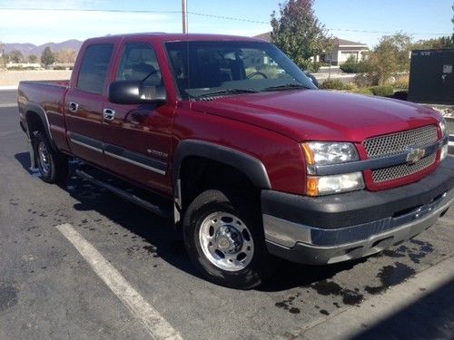 2004 chevy silverado 2500 hd ls 4x4, 4 door, rebuilt trans w/ warranty, perfect!