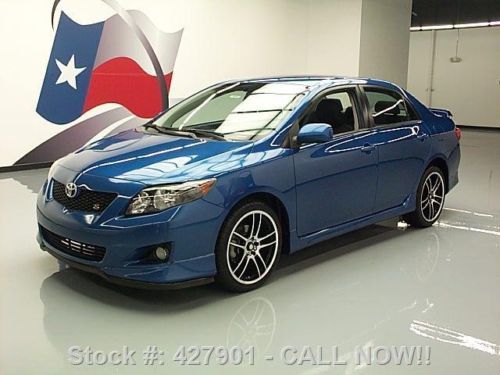 2010 toyota corolla s automatic ground effects 18's 57k texas direct auto