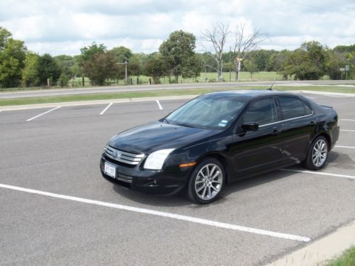 2008 ford fusion sel sedan 4-door 3.0l leather,sport pkge,1owner,all options