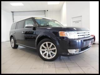 09 ford flex limited fwd, sunroof, leather, third row seat, clean carfax