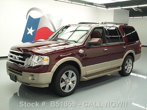 2010 ford expedition king ranch sunroof nav dvd 53k mi texas direct auto
