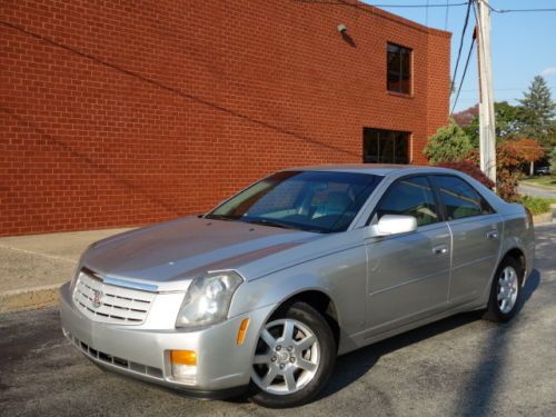 Cadillac cts two tone leather auto clean free autocheck no reserve