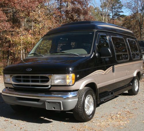 98 ford e150 handicap full conversion with lift drop floor 3rd owner 48157 miles