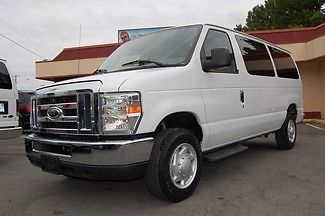 Very nice 08 model ford 12 passenger van, with running boards &amp; rear park aid!