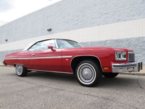 1975 caprice classic convertible - 454cid - 31,764 actual miles - excell. cond.