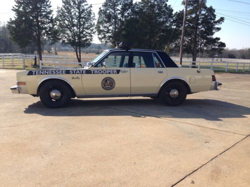 1985 plymouth fury tn state trooper car the real deal